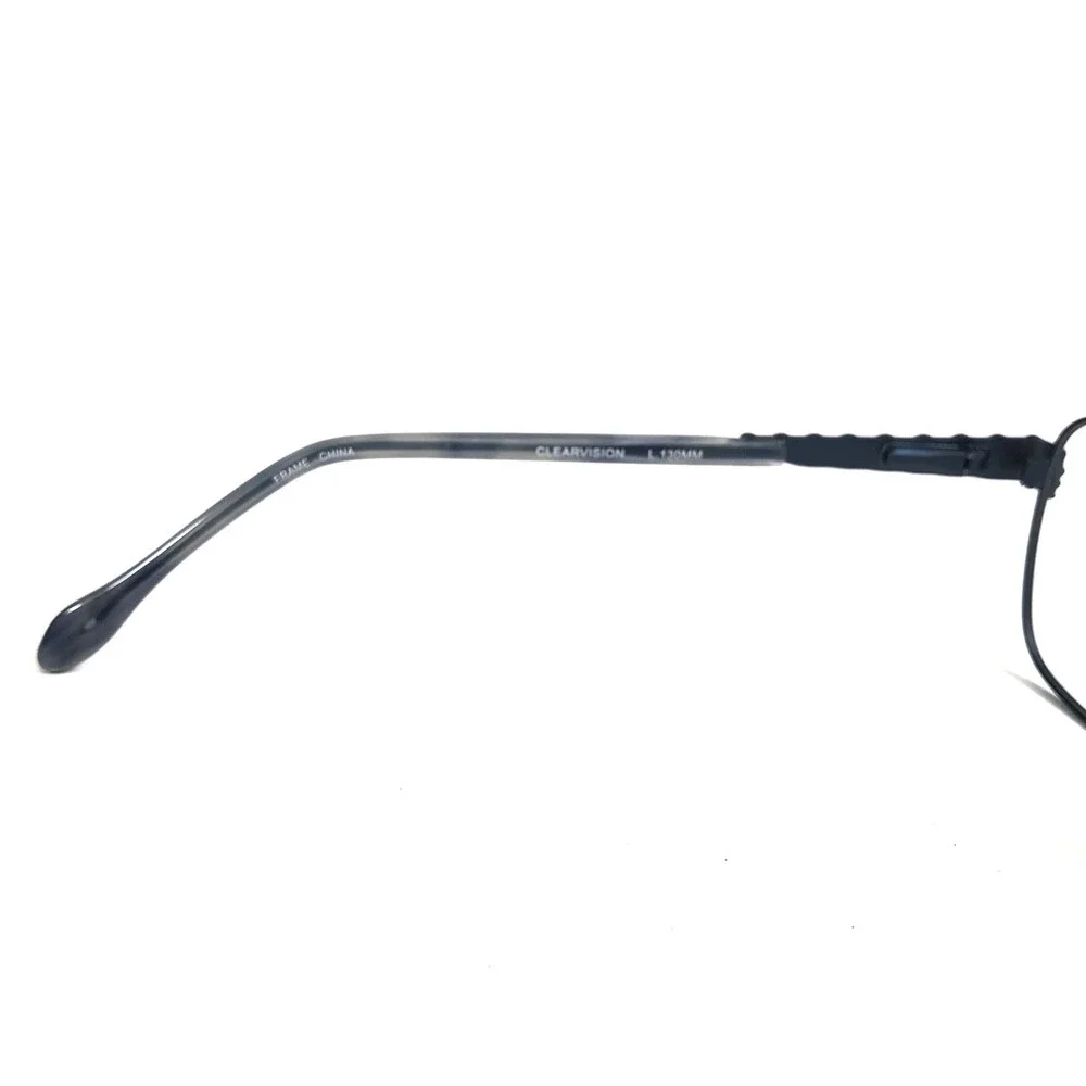 Clear Vision Eyeglasses Frames ELIZA AZURE BLUE Cat Eye Wire Rim 51-16-130